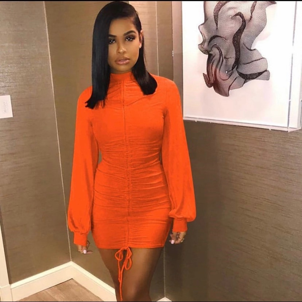 Summer Dress -Orange